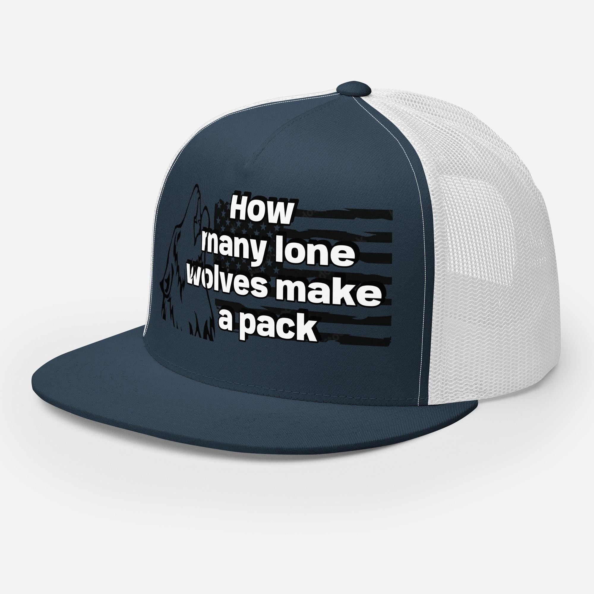 Lone Wolf Trucker Cap