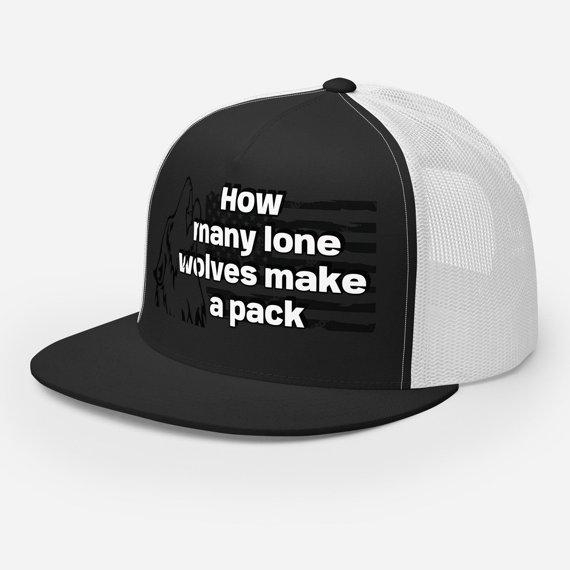 Lone Wolf Trucker Cap