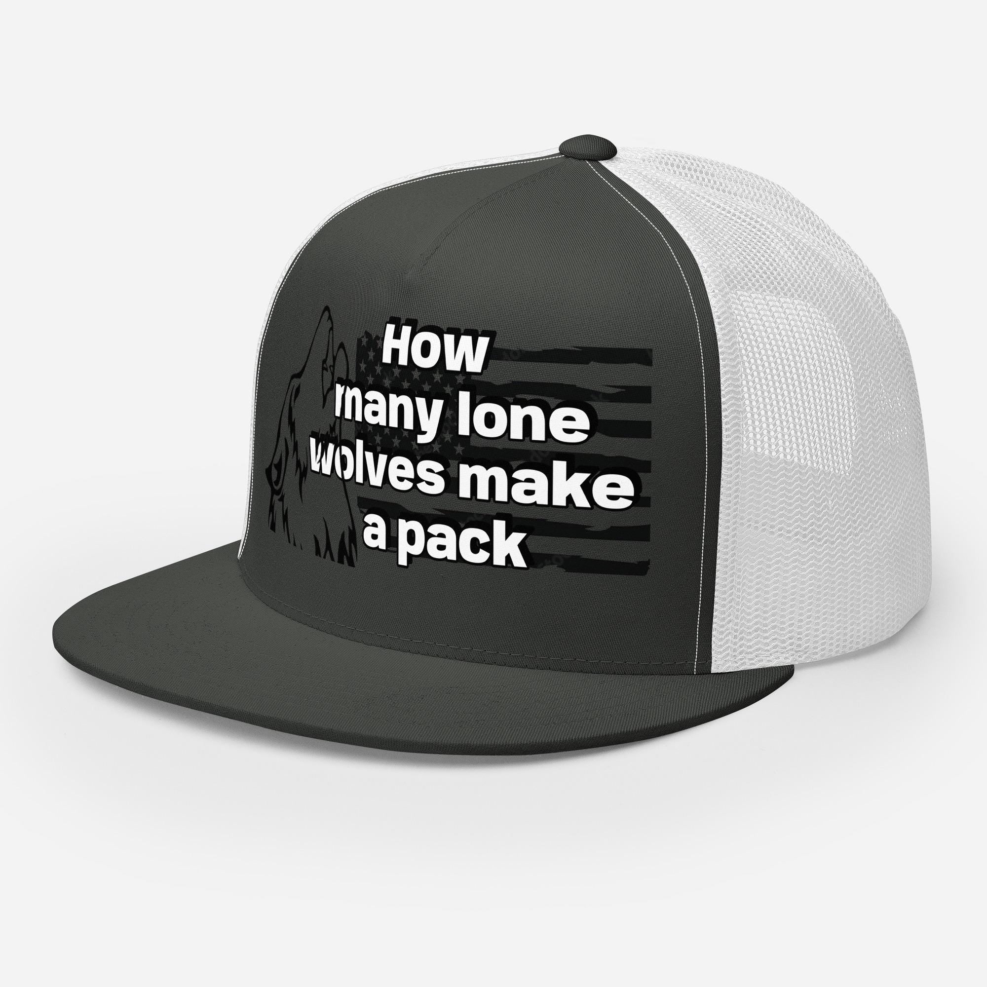 Lone Wolf Trucker Cap