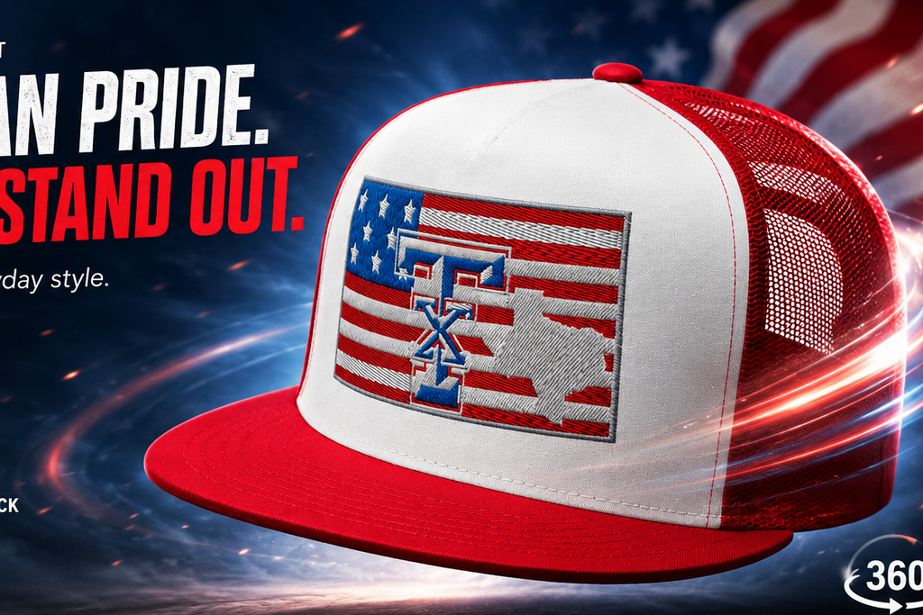 US of TX Trucker Cap