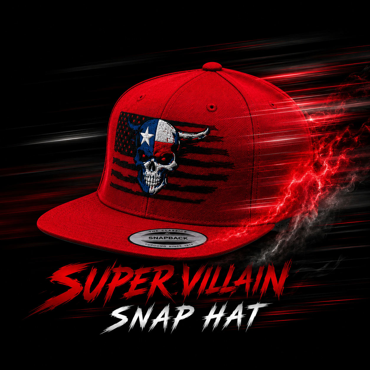 TX Villain Snapback Hat